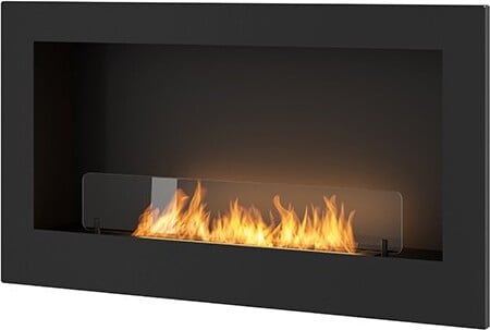 Infire Bioethanol inbouwhaard INSIDE 900 met glas
