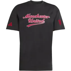 Adidas, Herren, Sportshirt, Mufc Us Tee - black (XS), Schwarz