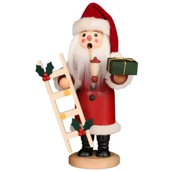 Christian Ulbricht Räuchermann Weihnachtsmann mit Leiter