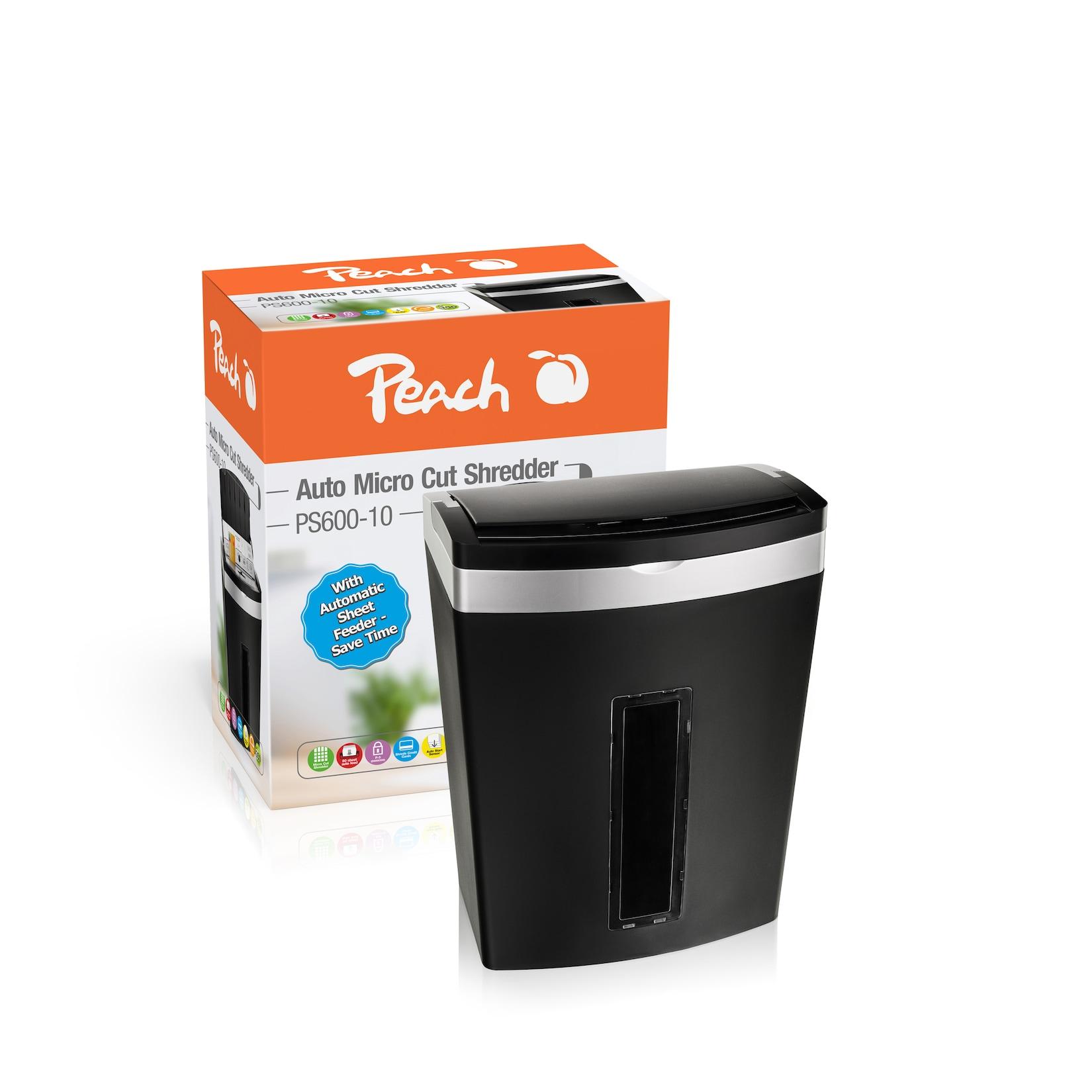 Peach P-5 - 60 Blatt - Aktenvernichter Auto - PS600-10