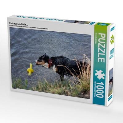 CALVENDO Puzzle Erst mal schütteln... | 1000 Teile Lege-Größe 64x48cm Foto-Puzzle für glückliche Stunden