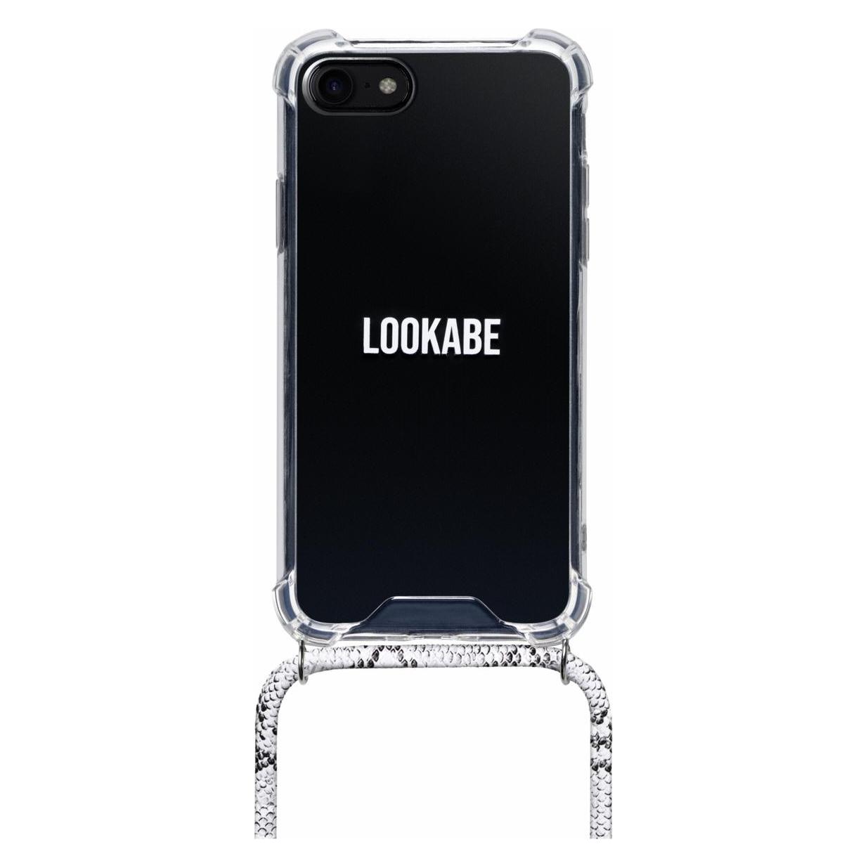 Lookabe Necklace Snake Edition iPhone Xr silver snake loo019 (loo019)