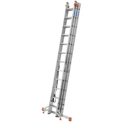 Krause MONTO Tribilo+ Sprossen- VielzweckLeiter, treppengängig 3x12 Sprossen