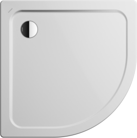 Kaldewei Arrondo Duschwanne 460500013199 100x100x6,5cm, mit Verkleidung, Perl-Effekt, manhattan