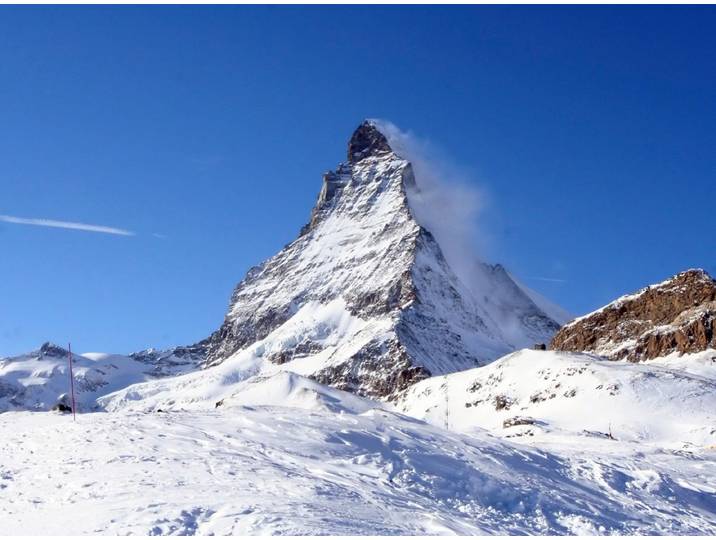 Fototapete PAPERMOON Schneeberg , bunt, B:2m L:1,49m, Vlies, Tapeten, Fototapete