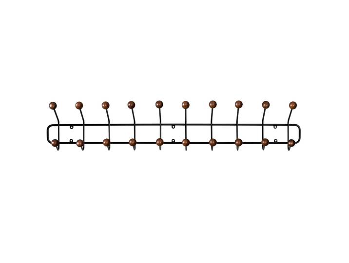Maze Support à vêtements Bill Horizontal L Noir-marron foncé