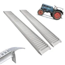 Baumarktplus TRUTZHOLM 2x Schwerlastrampe 2000 kg Länge 200 cm Alu Auffahrrampe für PKW Quad Maschinen Motorrad