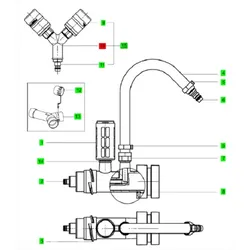 Festool Y-Verteiler Y 38 IAS 2-DA-CT
