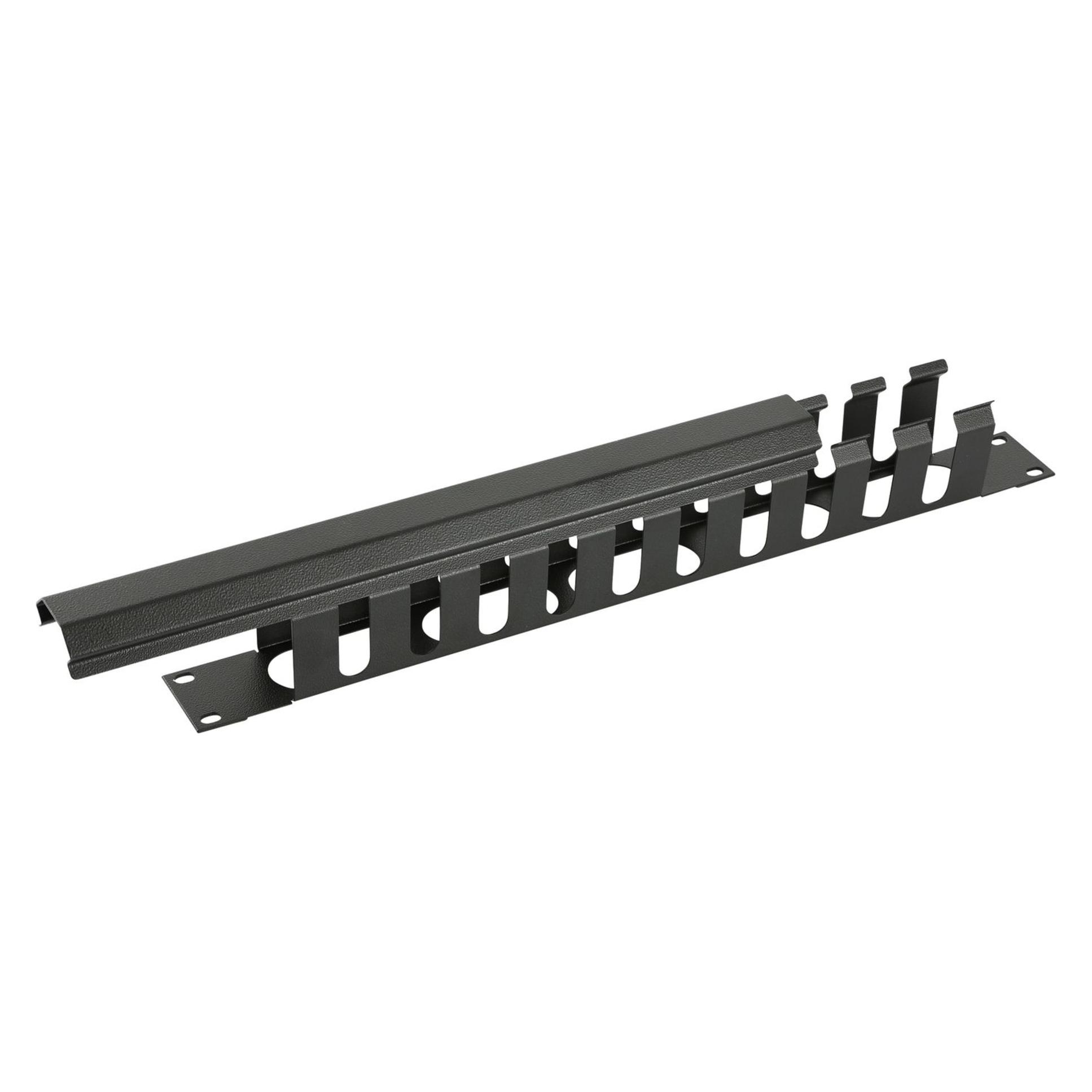 Lanview 1U 19" SLIDING COVER CABLE (RAO400BL)