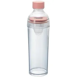 Hario - butelka do matchy plastikowa 400ml - jasny róż, Tee Zubehör, Rosa