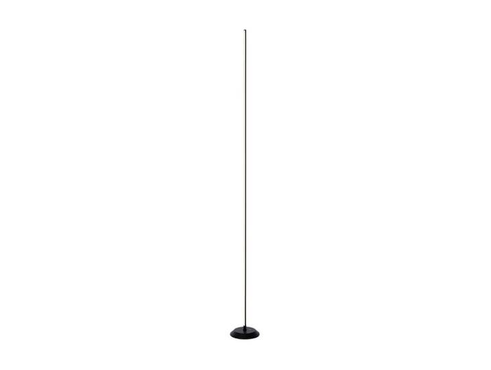 Lampadaire minimaliste en métal noir avec led