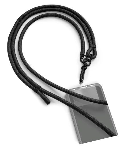 Hama Gurt 135285 Handyband (Schwarz) 00135285
