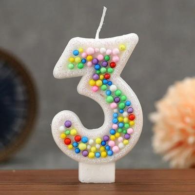 Uplifted Finds Colorful Ball 0 9 Creative Digital Birthday Candle 3