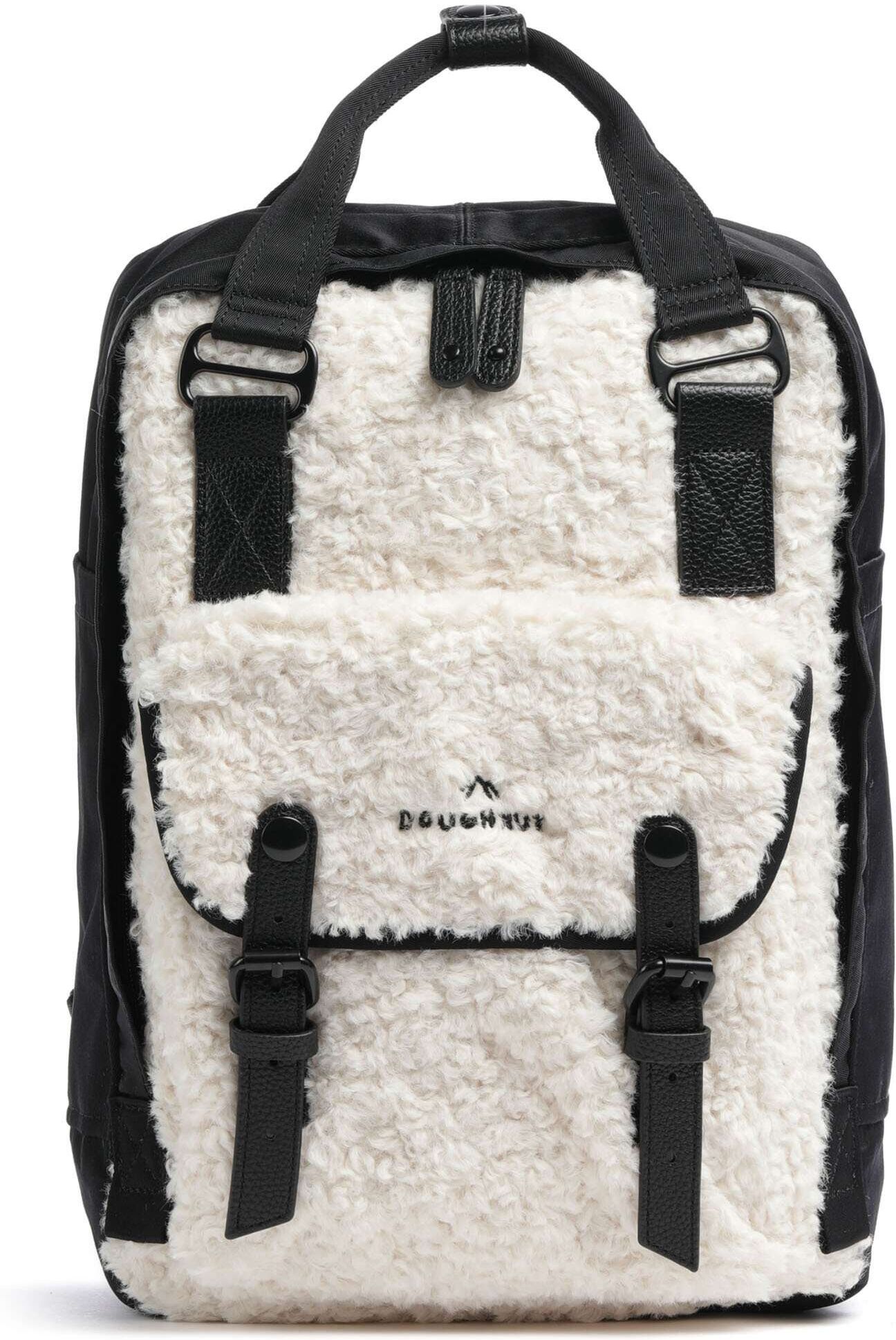 Doughnut Fairies & Friends Macaroon Rucksack, schwarz,weiß