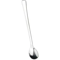 Esmeyer Langstiellöffel "Stockholm", aus Edelstahl 18/10 poliert, Materialstärke: 2,0 mm, spülmaschinengeeig, Besteck, Silber