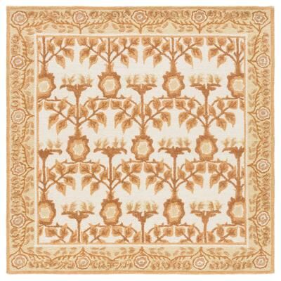 SAFAVIEH Handmade Earthly Treasure Aurelija Traditional Wool Rug