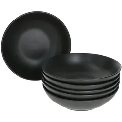 MamboCat 6er Set Suppenteller Londen Lampart Nero