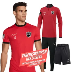 Nike Academy 25 Trainingsset 4-teilig rot S
