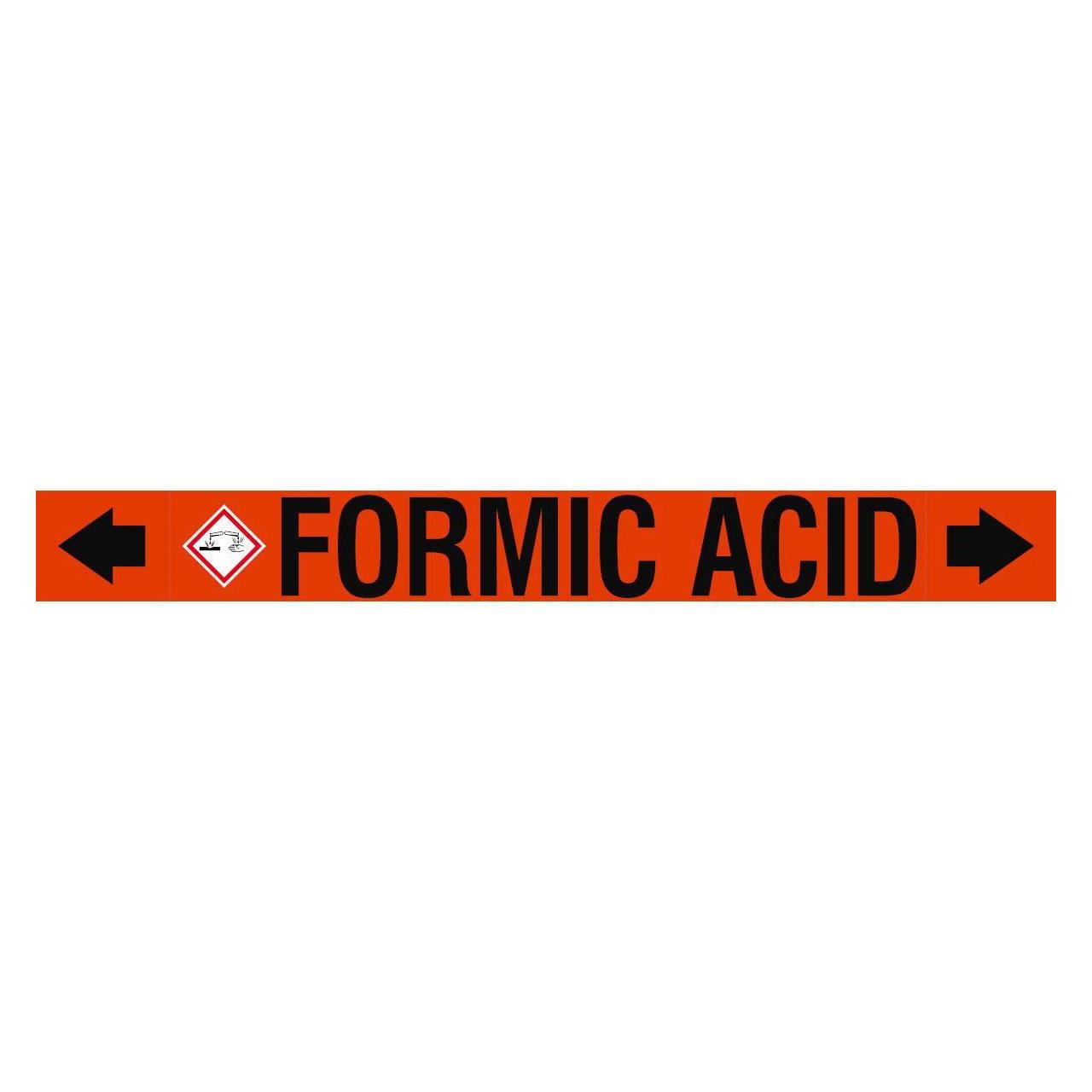 Brady ASME - Rohrmarkierer - Formic Acid (ASMEPM-100X920MM-FORMIC ACID)