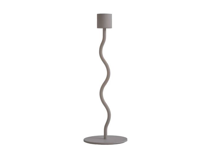 Cooee Design Bougeoir Curved 23 cm Taupe