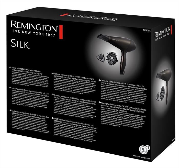 Remington Asciugacapelli Ac9095-black