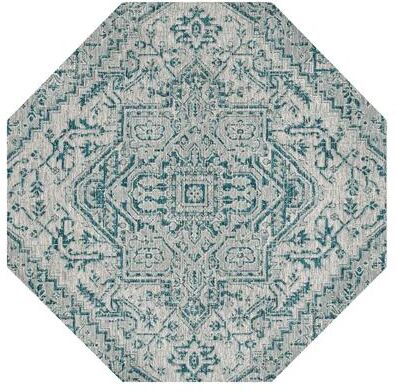 JONATHAN Y Charleston Medallion Indoor/Outdoor Area Rug
