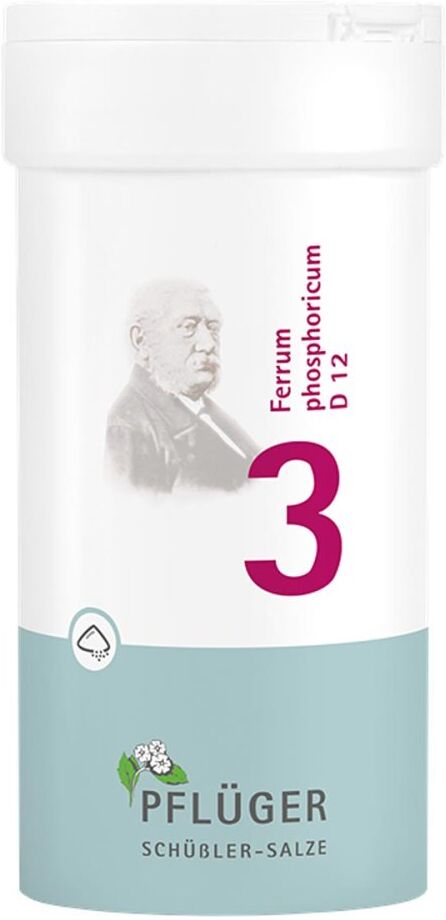 Schüßler-Salze Biochemie Pflüger 3 Ferrum phos. D12 Pulv.