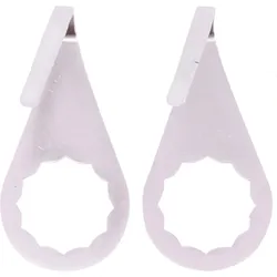 BGS 3257 Ausglasmesser U-Form, halbrund, Länge 24mm, 2 Stück