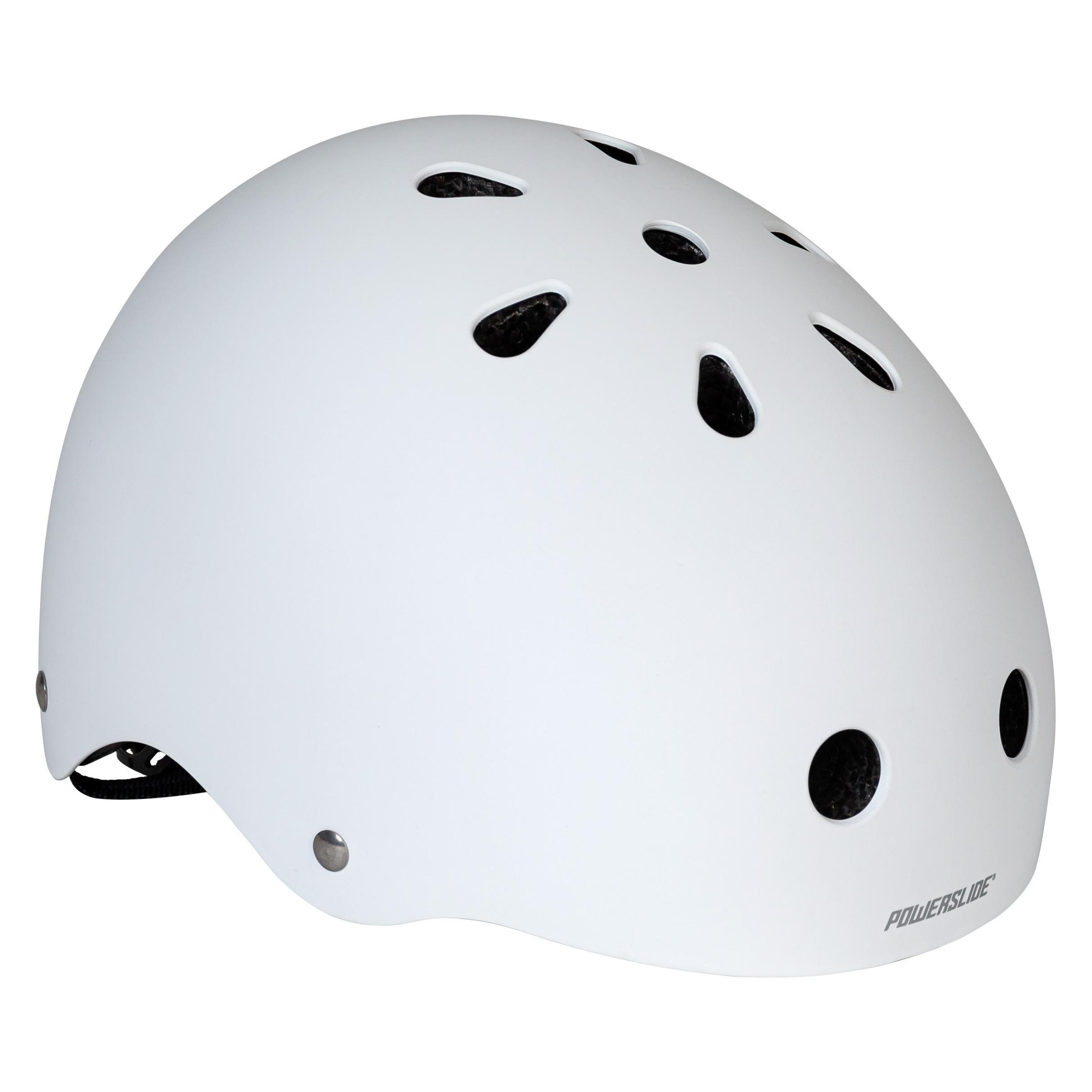 Powerslide Schutzset Allround Adventure Basic Weiss 52-56 (52 - 56 cm) (903329)