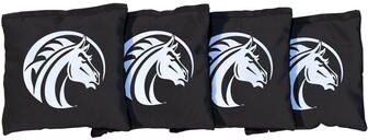 Skip's Garage Fayetteville State Cornhole Bags Black
