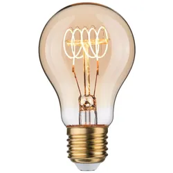 Paulmann Rustic Shine Standard 230V LED Birne E27  300lm 4,5W 1800K dimmbar Gold 29244