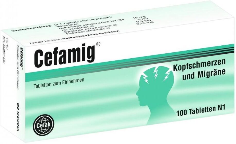 Cefamig Tabletten 100stk