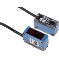 RS PRO Kubisch Optischer Sensor, Durchgangsstrahl, Bereich 15 m, PNP Ausgang, Anschlusskabel, Automatisierung