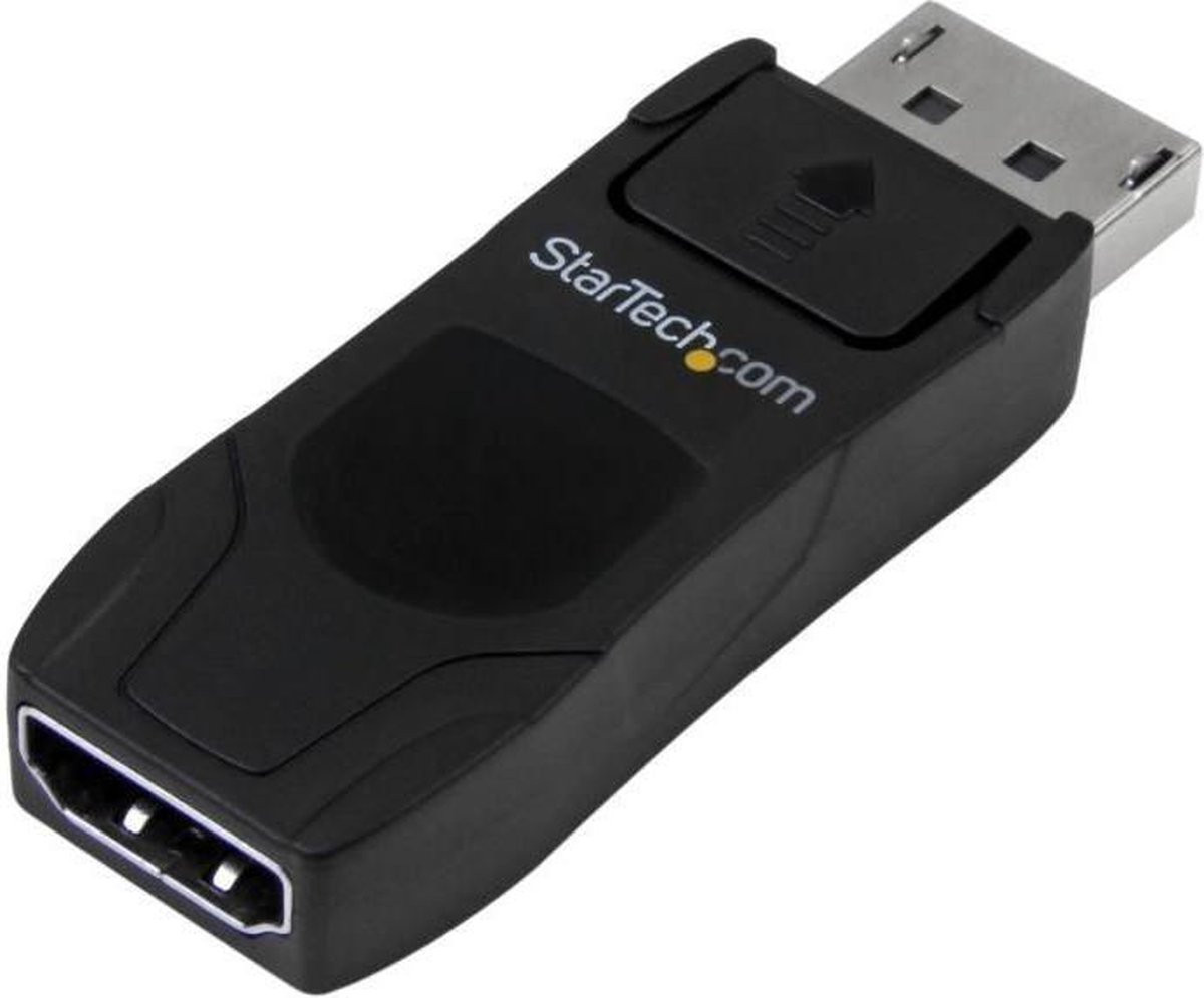 StarTech.com DisplayPort naar HDMI adapter, 4K30, DPCP & HDCP, DisplayPort 1.2 naar HDMI 1.4, Zwart, DP2HD4KADAP
