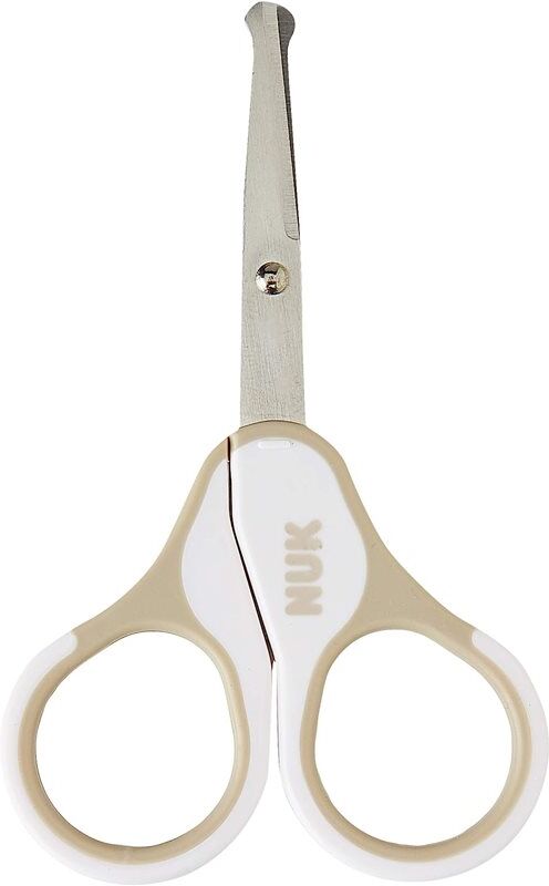 NUK Scissors ciseaux à bout arrondi pour bébé Beige 1 pcs
