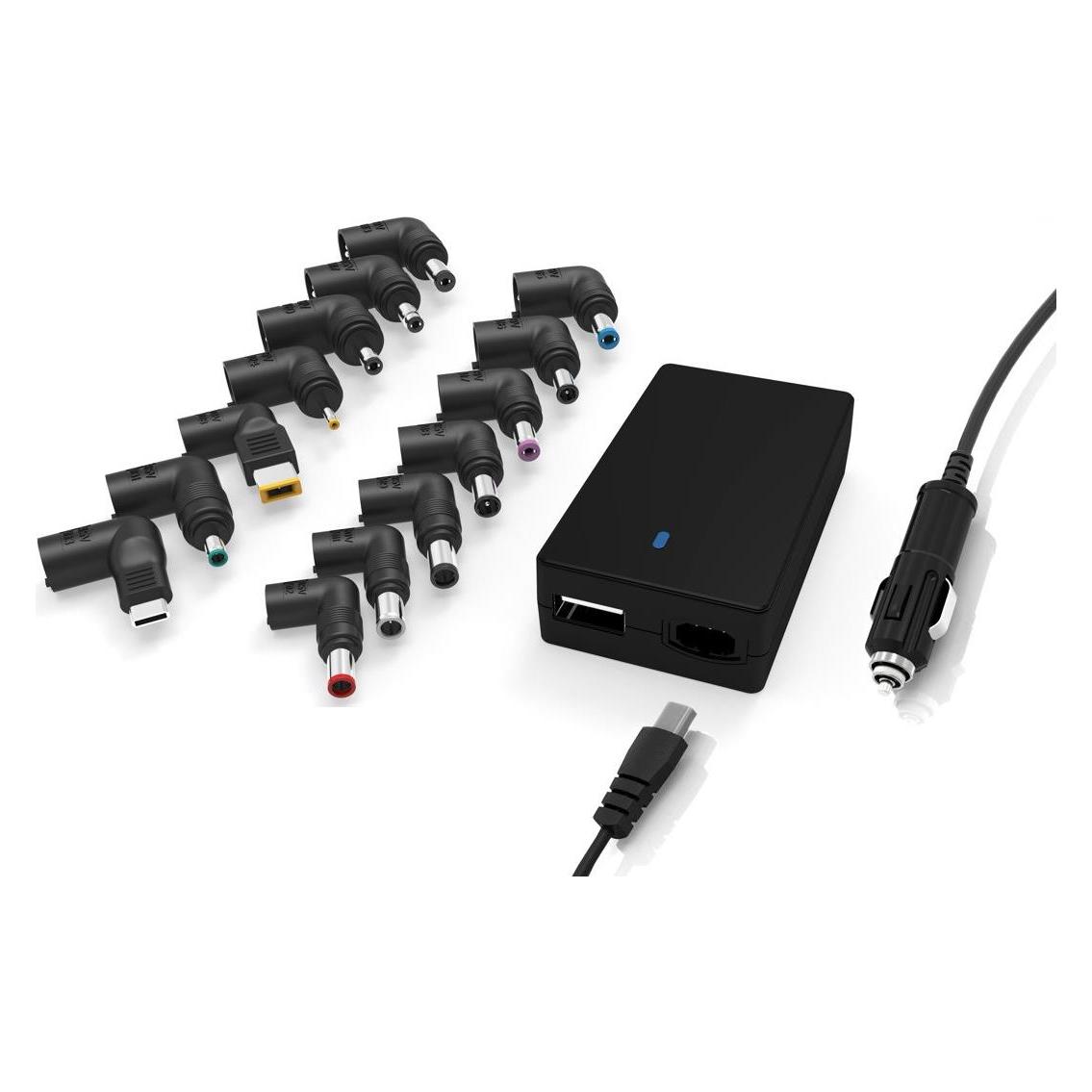 CoreParts MicroBattery MBXUN-90W-DC0001 Auto 90W Schwarz Netzteil & Spannungsumwandler (90 W) (MBXUN-90W-DC0001)