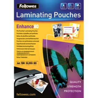 Fellowes Laminierfolientasche, vorgestanzt, 228 x 303 mm