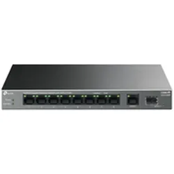 TP-Link LS1210GP (10 Ports), Netzwerk Switch, Schwarz