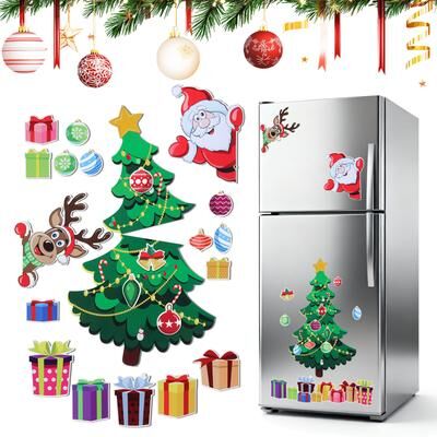Lush Living Finds Refrigerator Christmas Tree Magnetic, Small Holiday Magnets, Indoor Decorations, Sticker Christmas Decor Refrigerator Christmas Tree Magnetic, Small Holiday Magnets, Indoor Decorations, Sticker Christmas Decor