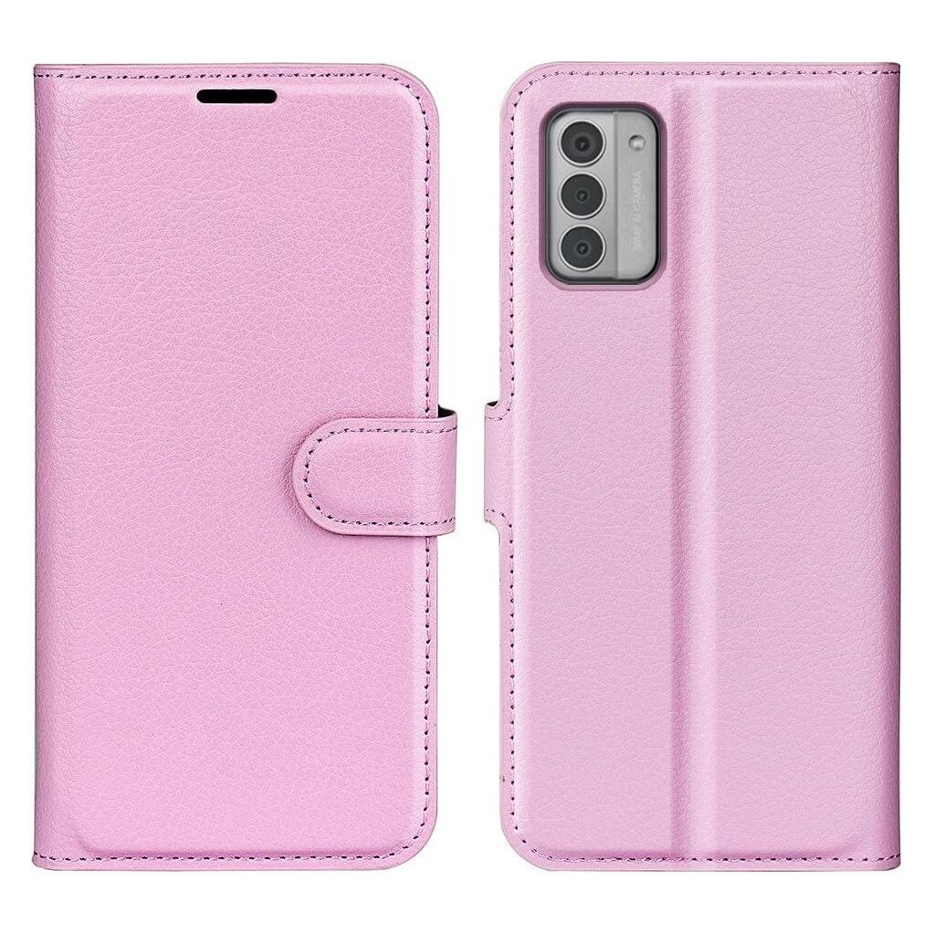 Cover-Discount Nokia G42 - Leder Etui Hülle rosa (Nokia G42) (660151334C)