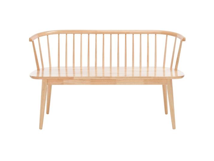 Banc en bois massif, naturel