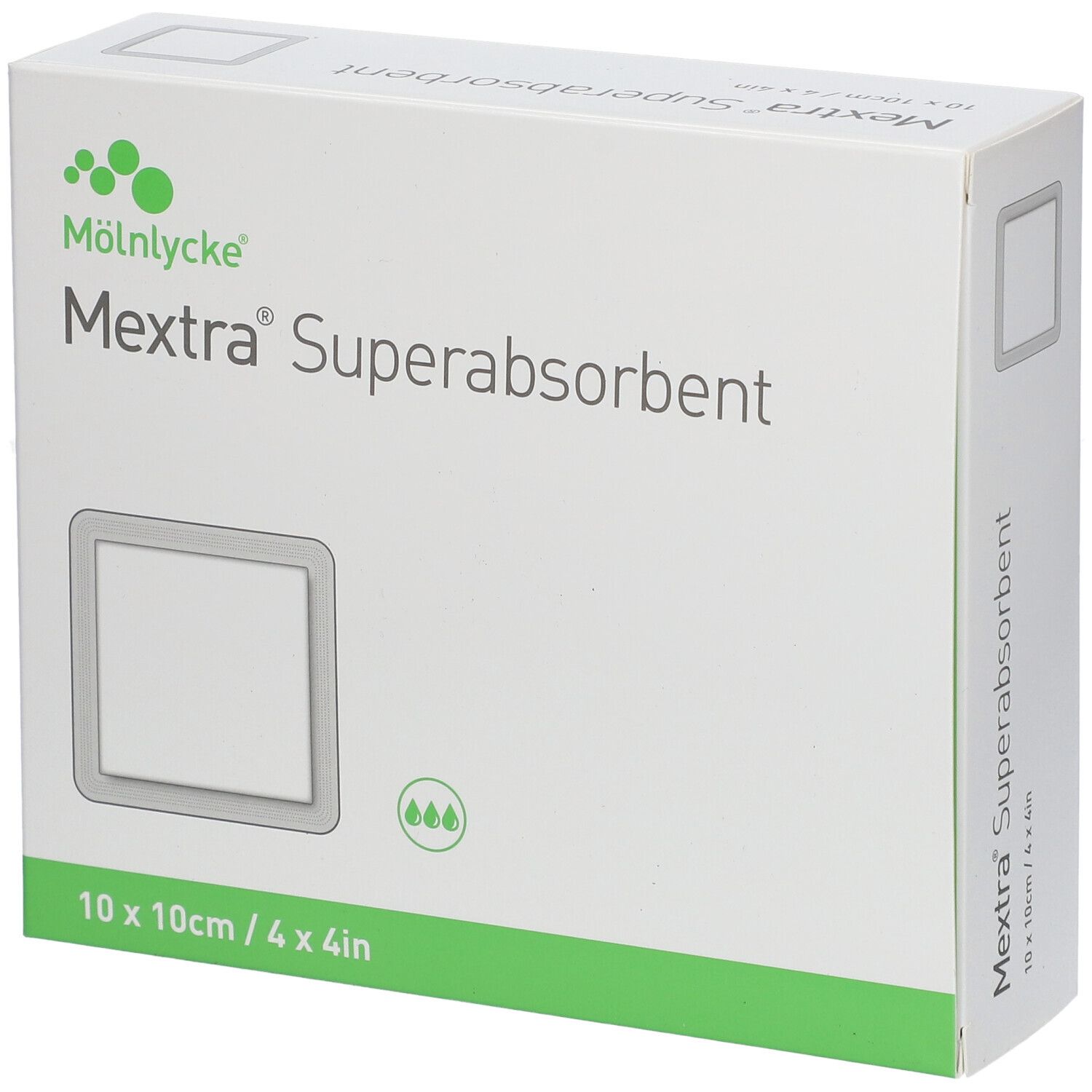 Mextra Suprasorb 10x10 cm 610700 10 St Kompressen