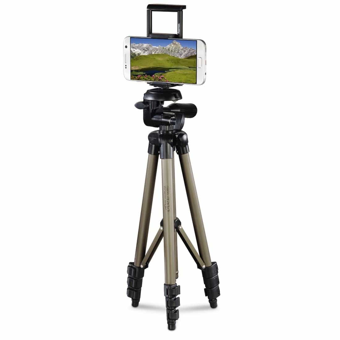 Hama 004619 3 Bein(e) Stativ Smartphone/Tablet (Champagner) 00004619