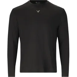 VIRTUS Walton Performance langarm Trainingsshirt Herren 1001 - black M
