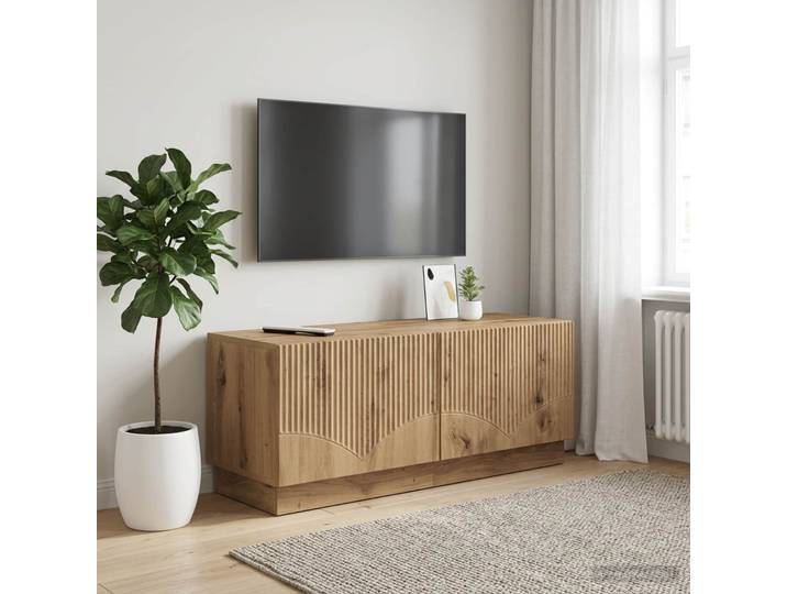 vidaXL TV-Schrank Artisan-Eiche Holzwerkstoff