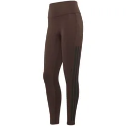 adidas Optime Workout 3-Streifen 7/8-Leggings Damen KU7291 - aurora coffee XXS