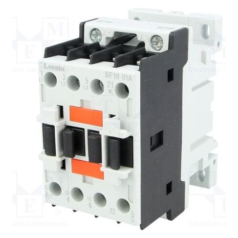 Lovato Leistungsschütz 18A 3P 230V AC 0Z 1R BF1801A230 (BF1801A230)