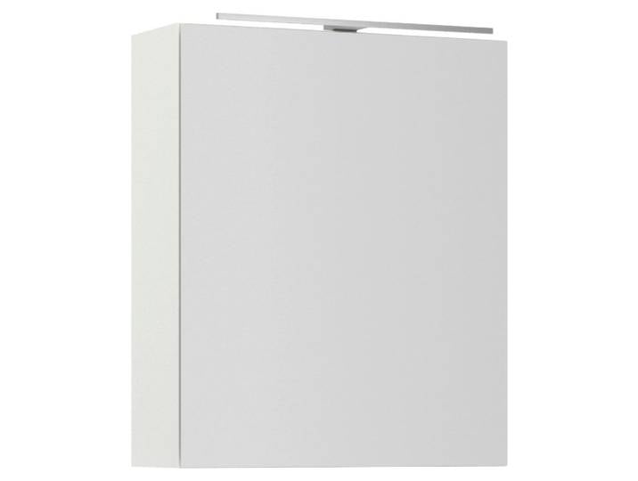 Nobilia Spiegelschrank, Weiß, Metall, 60x72x21 cm, Badezimmer, Badmöbelsets & Badmöbelserien, Badmöbelserien