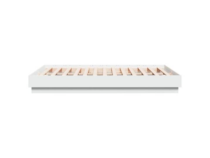 Maison Soldes Lit Adulte/Sommier à lattes Blanc Cadre de lit - sans matelas - blanc 140x190cm Moderne798918
