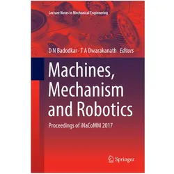 Machines, Mechanism and Robotics, Fachbücher